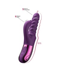 SHEEO VIBRADOR RABBIT SWIRL MORADO