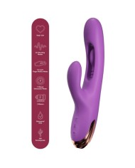 SHEEO VIBRADOR RABBIT PUNTO G CON MOVIMIENTO DIGITAL MORADO