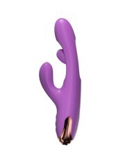 SHEEO VIBRADOR RABBIT PUNTO G CON MOVIMIENTO DIGITAL MORADO