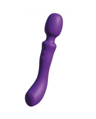 SHEEO WAND MASAJEADORA VIBRADORA DE DOBLE EXTREMO MORADA
