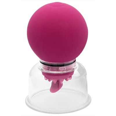 SHEEO BOMBA VIBRADORA Y GIRATORIA PARA PEZONES Y CLITORIS