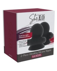 SHEEO SUCCIONADORES DE PEZONES VIBRADORES RECARGABLES