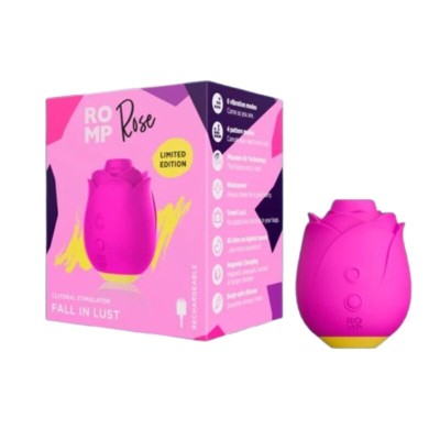 ROMP ROSE 20 SUCCIONADOR DE CLITORIS FORMA ROSA EDICION LIMITADA