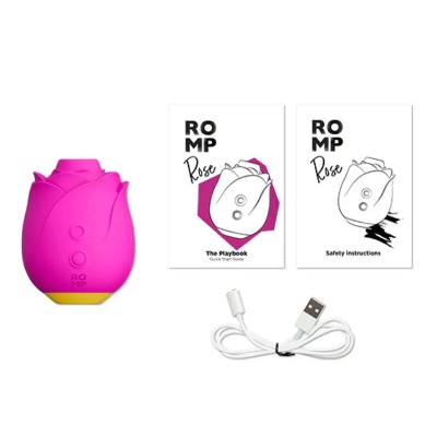 ROMP ROSE 20 SUCCIONADOR DE CLITORIS FORMA ROSA EDICION LIMITADA