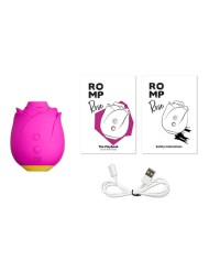 ROMP ROSE 20 SUCCIONADOR DE CLITORIS FORMA ROSA EDICION LIMITADA