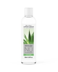 MIXGLISS GEL NU 2 EN 1 LUBRICANTE BASE AGUA Y MASAJE NURU ALOE VERA 150 ML