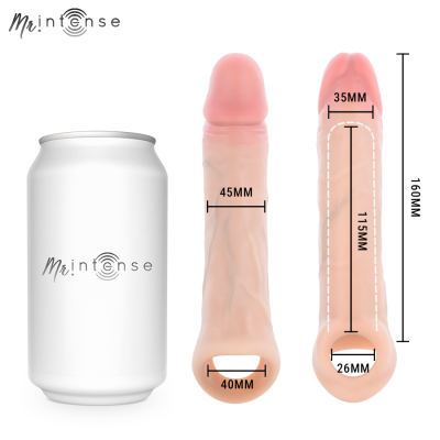 MR INTENSE ARNOLD L VIBRADOR FUNDA PENE SILICONA CONTROL REMOTO 16 CM O 45 CM