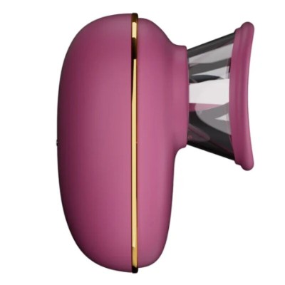 SHEEO BOMBA AUTOMATICA ESTIMULADORA DE CLITORIS CON EFECTO LICKING MORADA