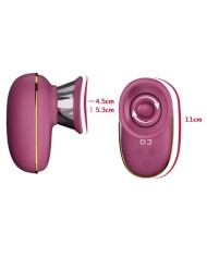 SHEEO BOMBA AUTOMATICA ESTIMULADORA DE CLITORIS CON EFECTO LICKING MORADA