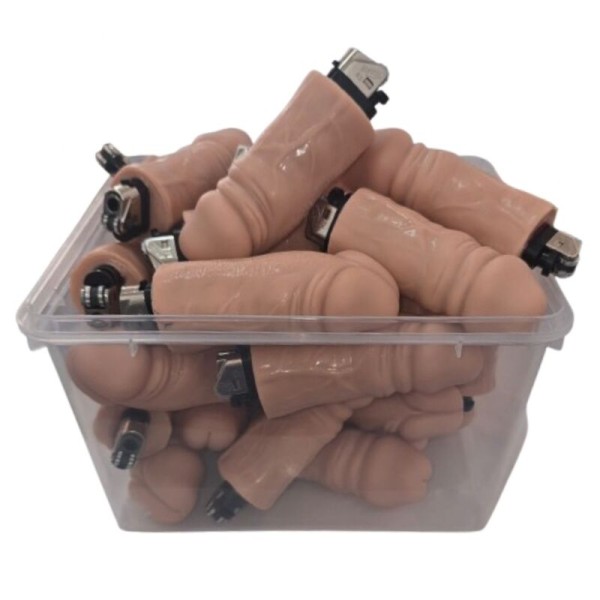 DIABLO PICANTE BOTE 30 MECHEROS PENE CARNE