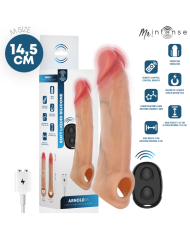 MR INTENSE ARNOLD M VIBRADOR FUNDA PENE SILICONA CONTROL REMOTO 145 CM O 4 CM