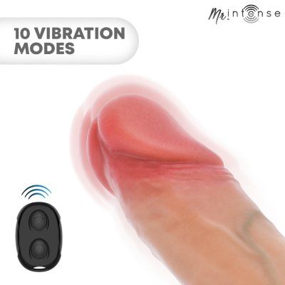 MR INTENSE ARNOLD M VIBRADOR FUNDA PENE SILICONA CONTROL REMOTO 145 CM O 4 CM