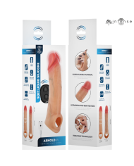 MR INTENSE ARNOLD M VIBRADOR FUNDA PENE SILICONA CONTROL REMOTO 145 CM O 4 CM