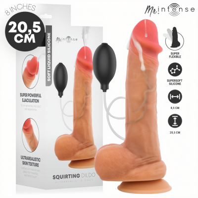 MR INTENSE DANNY DILDO EYACULADOR SILICONA 205 CM O 4 CM