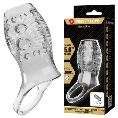PRETTY LOVE GERALDINE FUNDA ENGROSADORA TEXTURIZADA TRANSPARENTE