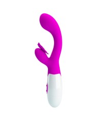 PRETTY LOVE BUTTERFLY KISS VIBRADOR RABBIT 30 FUNCIONES MORADO