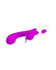 PRETTY LOVE BUTTERFLY KISS VIBRADOR RABBIT 30 FUNCIONES MORADO