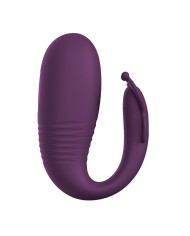 PRETTY LOVE KLAY VIBRADOR HUEVO CON EMPUJE APP CONTROL MORADO