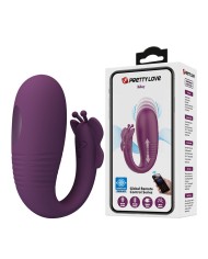 PRETTY LOVE KLAY VIBRADOR HUEVO CON EMPUJE APP CONTROL MORADO