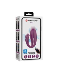 PRETTY LOVE KLAY VIBRADOR HUEVO CON EMPUJE APP CONTROL MORADO