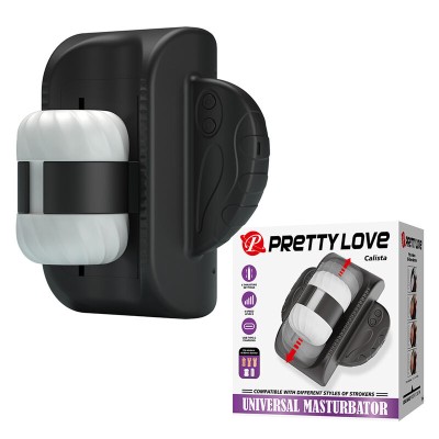 PRETTY LOVE CALISTA MASTURBADOR AUTOMATICO UNIVERSAL NEGRO