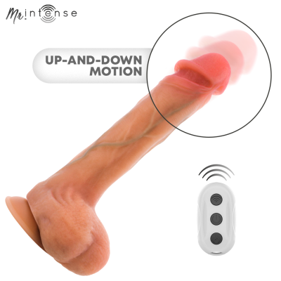 MR INTENSE BRADLEY DILDO VIBRADOR CON EFECTO CALOR Y CONTROL REMOTO 21 CM O 42 CM