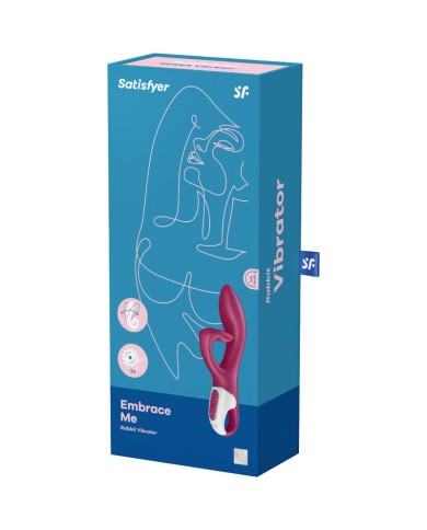 SATISFYER EMBRACE ME VIBRADOR PUNTO G ROJO SATISFYER EMBRACE ME VIBRADOR PUNTO G ROJO
