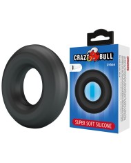 CRAZY BULL URBAN ANILLO PARA PENE SILICONA SUPER SOFT NEGRO