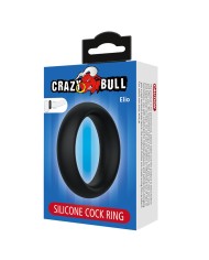 CRAZY BULL ELIO ANILLO PARA PENE SILICONA NEGRO