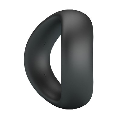 CRAZY BULL VALEN ANILLO PARA PENE ERGONOMICO SILICONA NEGRO