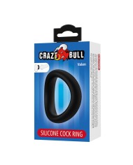 CRAZY BULL VALEN ANILLO PARA PENE ERGONOMICO SILICONA NEGRO