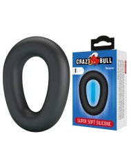 CRAZY BULL VESPER ANILLO PARA PENE SUPER SOFT SILICONA NEGRO