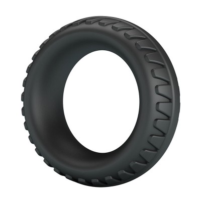CRAZY BULL MERRITT ANILLO PARA PENE TEXTURIZADO SILICONA NEGRO