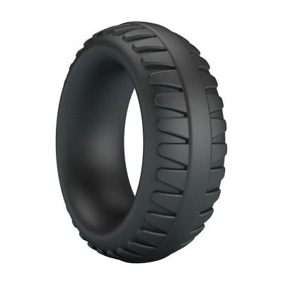 CRAZY BULL MERRITT ANILLO PARA PENE TEXTURIZADO SILICONA NEGRO