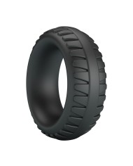 CRAZY BULL MERRITT ANILLO PARA PENE TEXTURIZADO SILICONA NEGRO