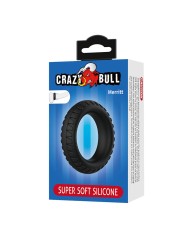 CRAZY BULL MERRITT ANILLO PARA PENE TEXTURIZADO SILICONA NEGRO