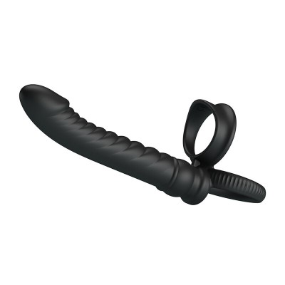 PRETTY LOVE MERRITT VIBRADOR ANAL CON ANILLO Y VIBRACION NEGRO