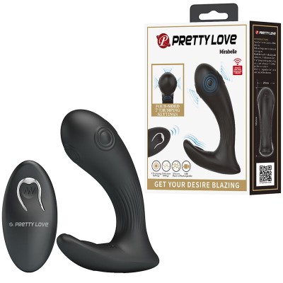 PRETTY LOVE MIRABELLE VIBRADOR PROSTATICO CON CONTROL REMOTO