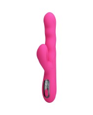 PRETTY LOVE WINTERS VIBRADOR RABBIT MULTIFUNCION CON PANTALLA LED ROSA
