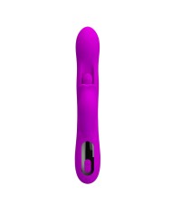 PRETTY LOVE YALANDA VIBRADOR RABBIT OSCILANTE CON PANTALLA LED MORADO