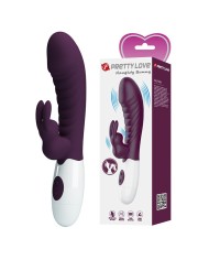 PRETTY LOVE NAUGHTY BUNNY VIBRADOR RABBIT 30 FUNCIONES MORADO