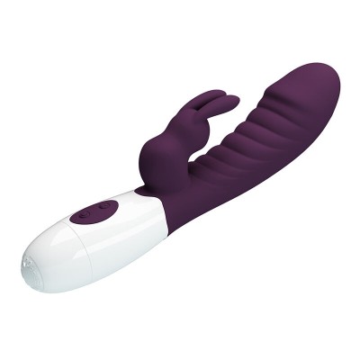 PRETTY LOVE NAUGHTY BUNNY VIBRADOR RABBIT 30 FUNCIONES MORADO