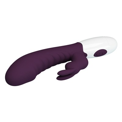 PRETTY LOVE NAUGHTY BUNNY VIBRADOR RABBIT 30 FUNCIONES MORADO