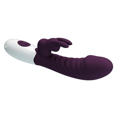 PRETTY LOVE NAUGHTY BUNNY VIBRADOR RABBIT 30 FUNCIONES MORADO
