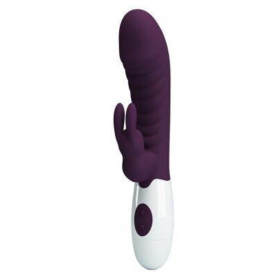 PRETTY LOVE NAUGHTY BUNNY VIBRADOR RABBIT 30 FUNCIONES MORADO