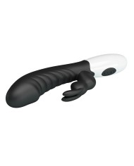 PRETTY LOVE NAUGHTY BUNNY VIBRADOR RABBIT 30 FUNCIONES NEGRO