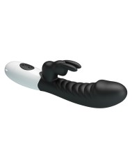 PRETTY LOVE NAUGHTY BUNNY VIBRADOR RABBIT 30 FUNCIONES NEGRO