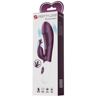 PRETTY LOVE ROGUE MUSE VIBRADOR RABBIT 30 FUNCIONES MORADO