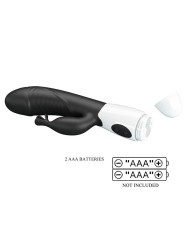 PRETTY LOVE RASMUSSEN VIBRADOR RABBIT 30 FUNCIONES NEGRO