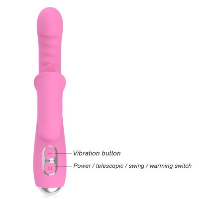 NALONE T MAY VIBRADOR RABBIT CON EMPUJE Y MOVIMIENTO OSCILANTE
